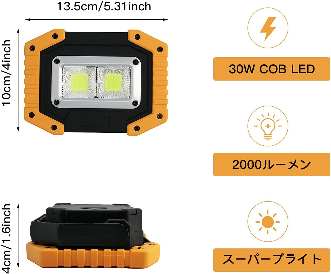 ❤最新最先端技術搭載❣40Wの超ハイパワーでとにかく明るい♪❤LED